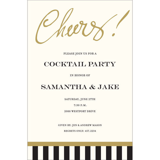 Cheers Invitations